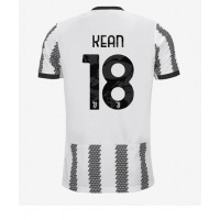 Fotbalové Dres Juventus Moise Kean #18 Domácí 2022-23 Krátký Rukáv